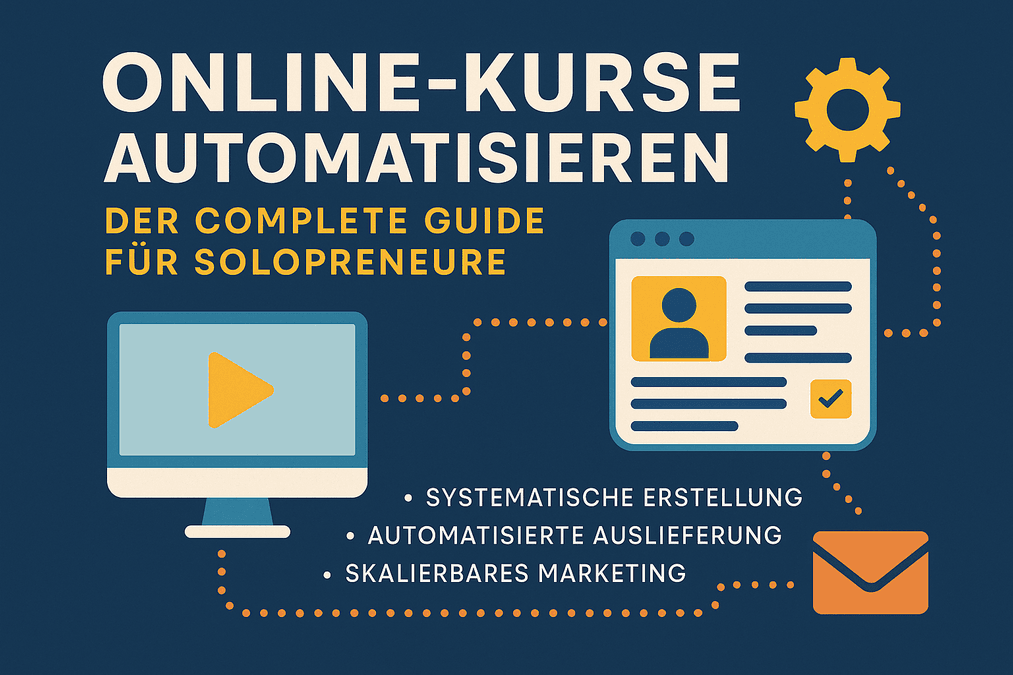 Online-Kurse automatisieren: Der Complete Guide für Solopreneure