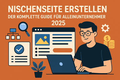 Nischenseite erstellen: Der komplette Guide für Alleinunternehmer 2025